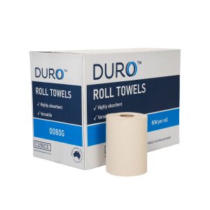 Duro Roll Towel 18cm x 80m - Ctn 16