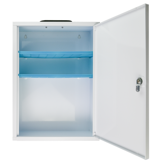 AEROCASE Medium Metal Cabinet 32 x 50 x 16cm - Promed Supplies Pty Ltd