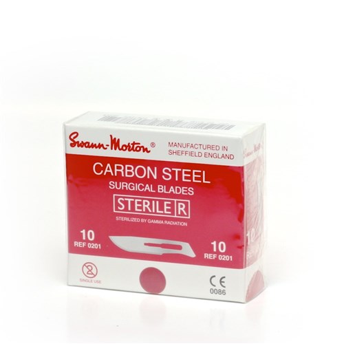 SWANN-MORTON SCALPEL BLADES No10 - Box 100