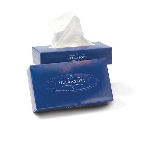Ultrasoft Facial Tissue 2ply Box 100 - Ctn 48