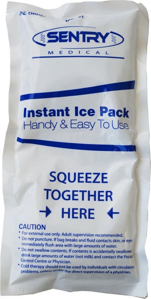 Instant Ice Pack Small 8.8cm x 16cm - Box 24