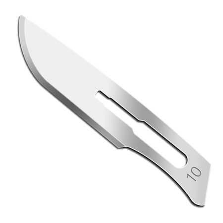 KAI SURGICAL SCALPEL BLADES NO 10 - Box 100