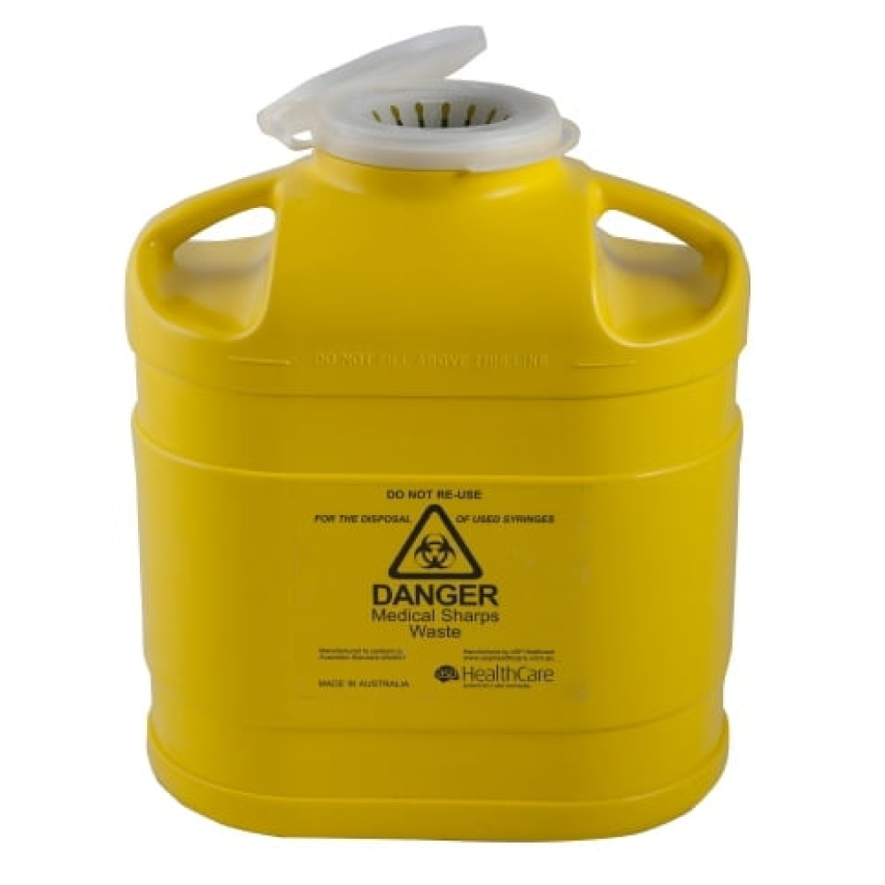 Fittank 5.0L Container - Resealable Top Lid – Norvexa Medical