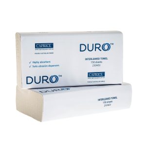 Duro Interleaved Towel 24x23cm - Ctn 16x150pcs