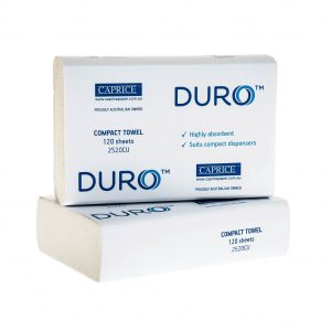 Duro Compact Interleaved Towel 25x20cm - Ctn 20x120pcs