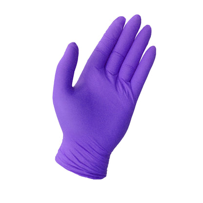 Ultra Fresh® Disposable Examination Nitrile Gloves Purple Powder-Free Box/100
