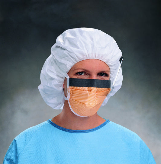 Fluidshield 3 Fog-Free Surgical Mask With Wraparound Visor Box/25