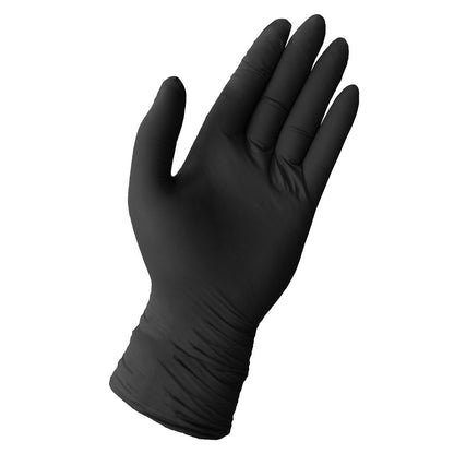 Ultra Fresh® Black Nitro Plus® Disposable Nitrile Gloves Heavy Duty 300mm Extended Cuff Powder Free Box/100