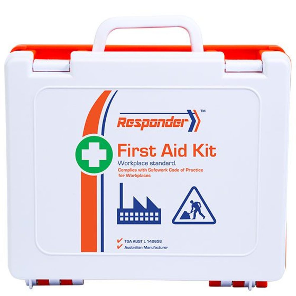 RESPONDER 4 Series Plastic Rugged First Aid Kit 27 x 9 x 23cm - Promed Supplies Pty Ltd