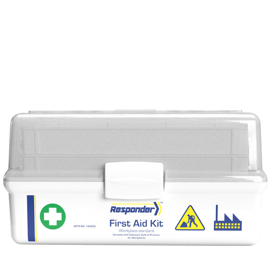 RESPONDER 4 Series Plastic Tacklebox First Aid Kit 42 x 21 x 22cm - Promed Supplies Pty Ltd