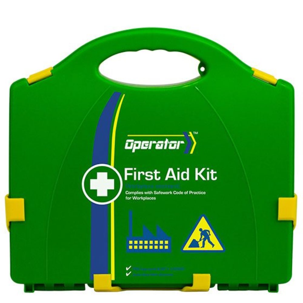 OPERATOR 5 Series Plastic Neat First Aid Kit 34.5 x 11 x 33cm - Promed Supplies Pty Ltd