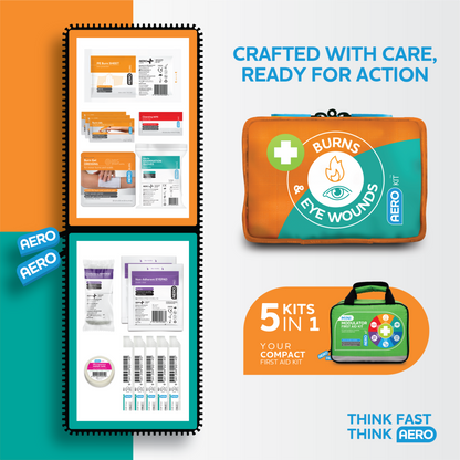 AEROKIT 3 Series Modular Mini Softpack First Aid 25 x 15 x 21.5cm