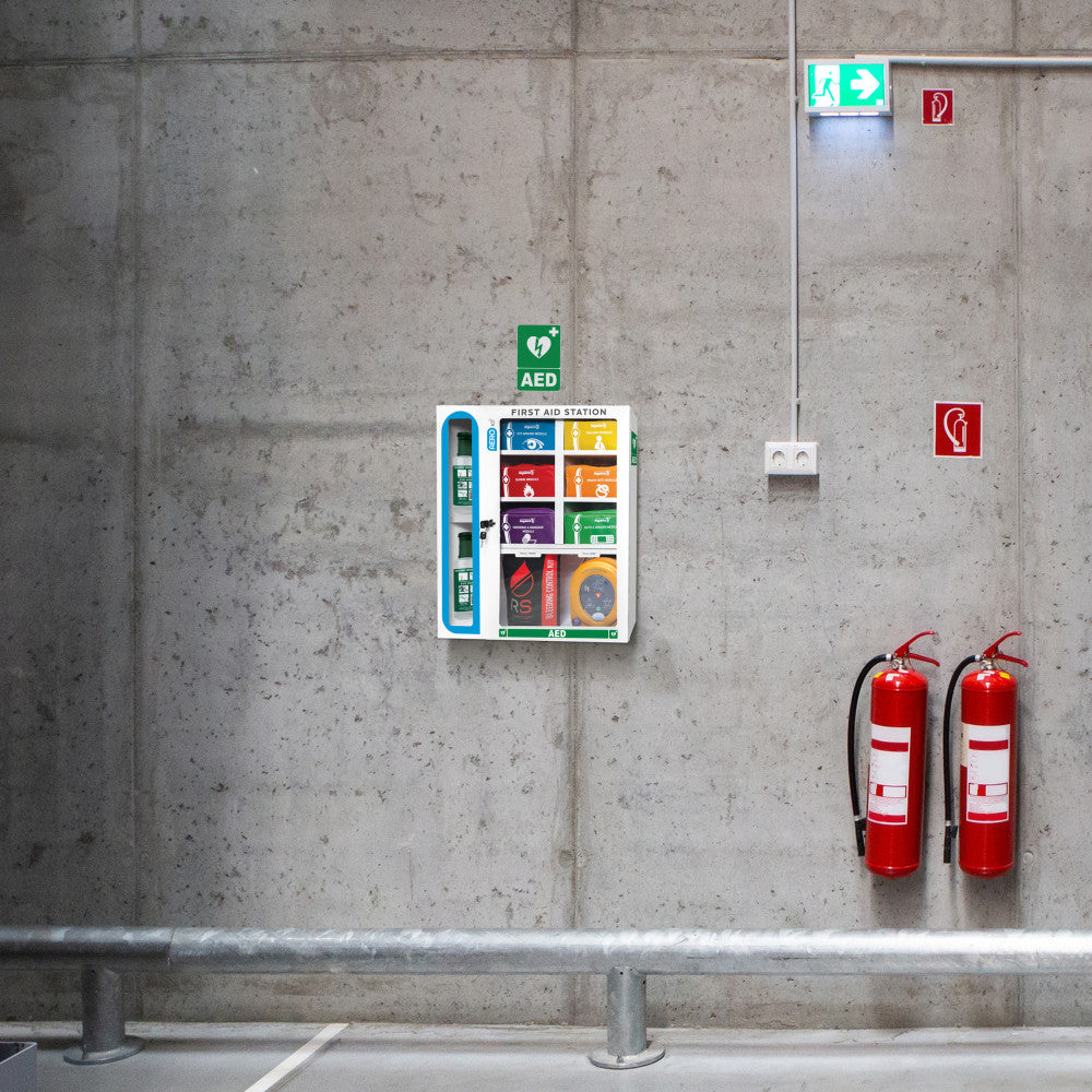 AEROKIT First Aid Station with 6 Modules 69cm x 62.5cm x 15.5cm