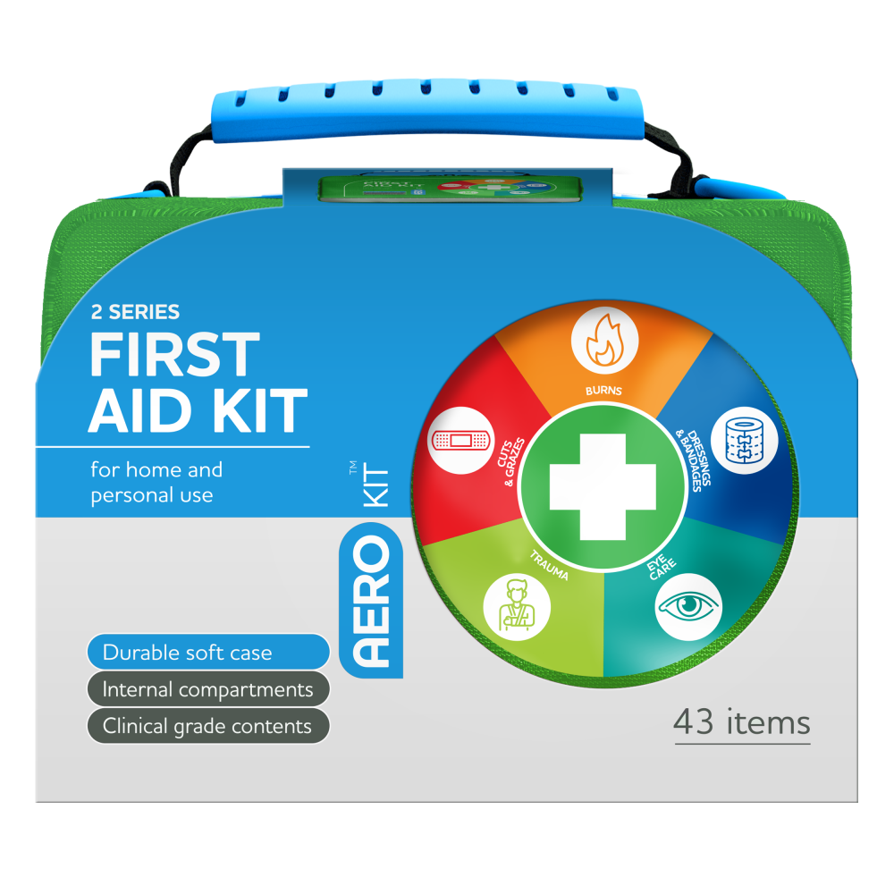AEROKIT 2 Series First Aid Softpack Green - Promed Supplies Pty Ltd