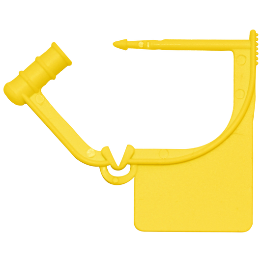 Small Yellow Plastic Safety Seal - Promed Supplies Pty Ltd