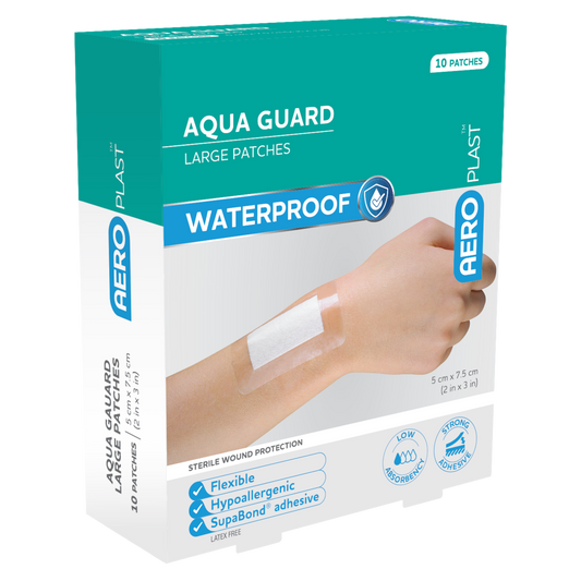 AQUA GUARD LRG PATCH 7.5 x 5cm Box/10