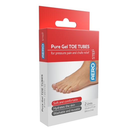 AeroStep™ Pure Gel Toe Tube 2pk