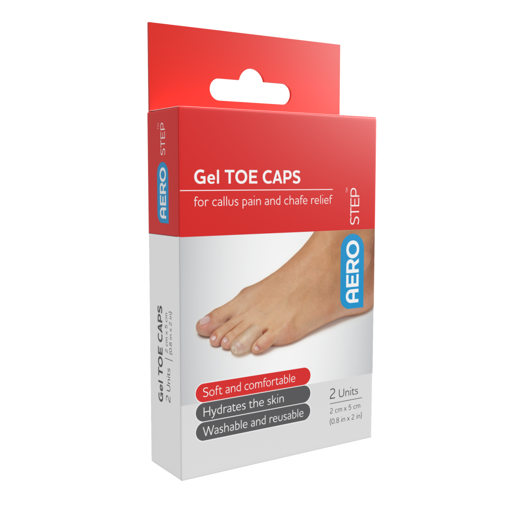 AeroStep™ Gel Toe Cap 2pk - Promed Supplies Pty Ltd
