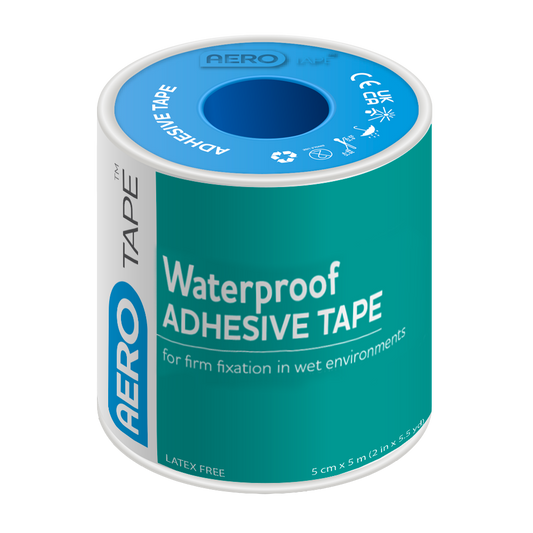 AEROTAPE Waterproof Adhesive Tape 5cm x 5M - Promed Supplies Pty Ltd