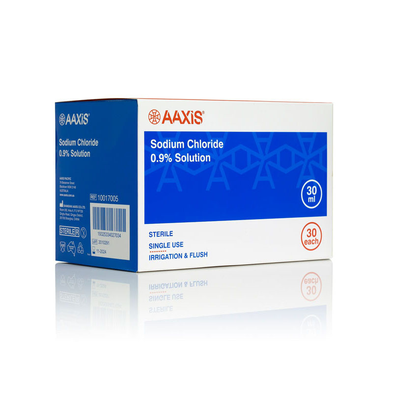 Aaxis Sodium Chloride 0.9% Solution 30mL