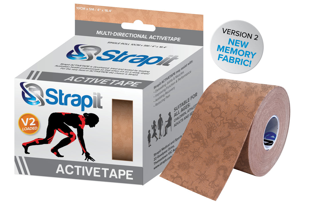 STrapit ACTIVETAPE V2 100mm-TAN