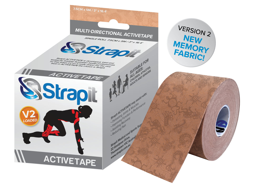 Strapit ACTIVETAPE V2 75mm-TAN