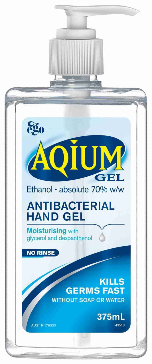 Aqium Hand Sanitiser 375mL