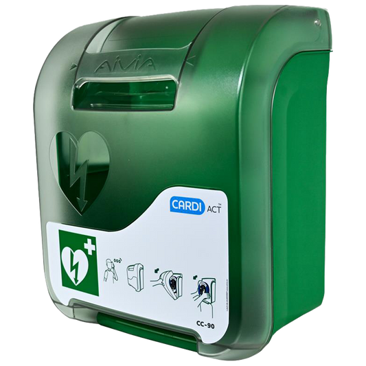 CARDIACT Alarmed AED Cabinet 41 x 33 x 19cm - Promed Supplies Pty Ltd