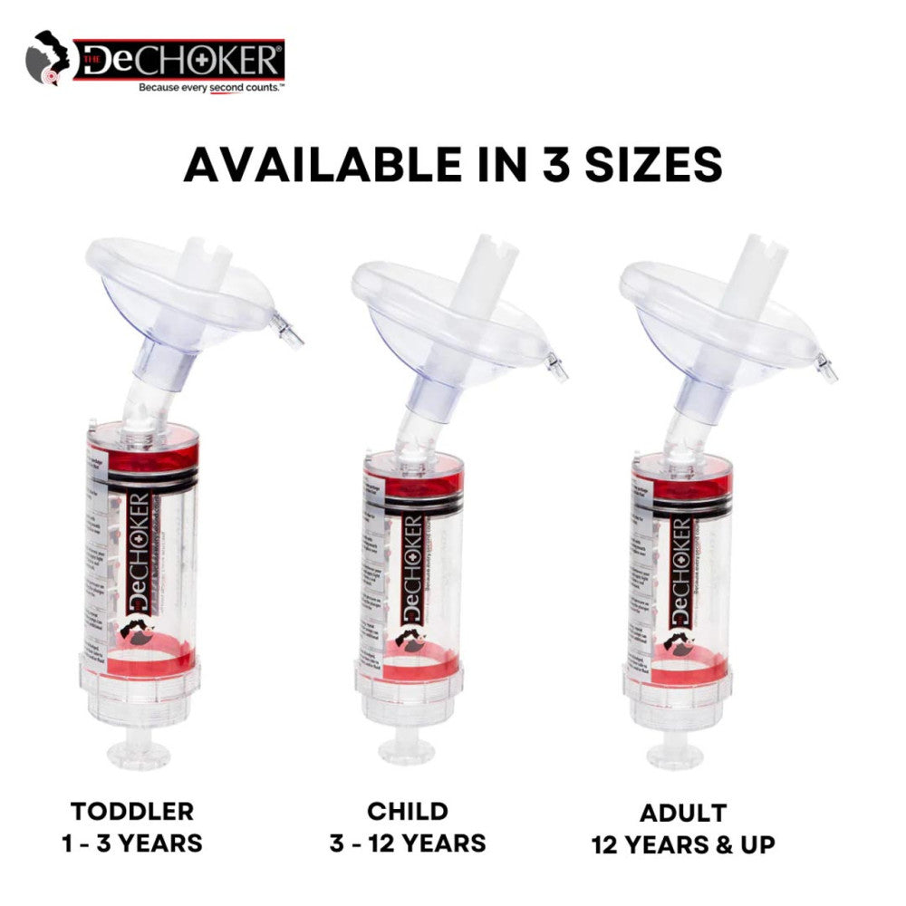 Dechoker Anti-Choking Device 2-in-1 Toddler & Child Bundle