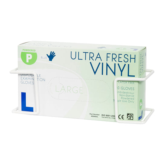 Ultra Health® Disposable Glove Metal Dispenser Units White Powder-Coated Single Tier Pc/1