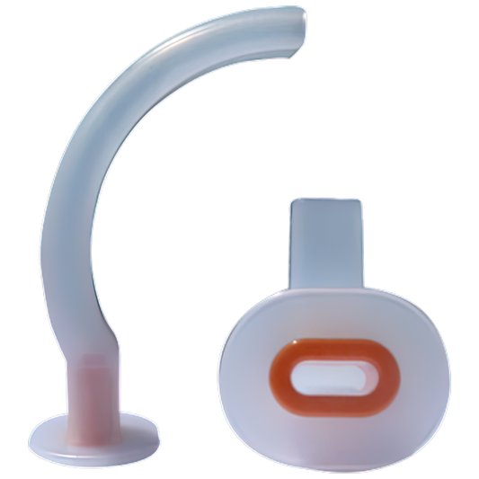 Red Adult Sterile Guedel Airway Size 4 (ISO 10.0)