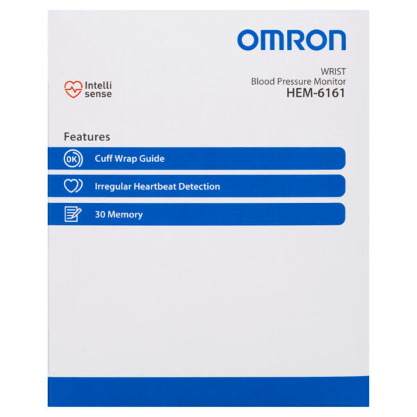 Omron HEM6161 Wrist Blood Pressure Monitor