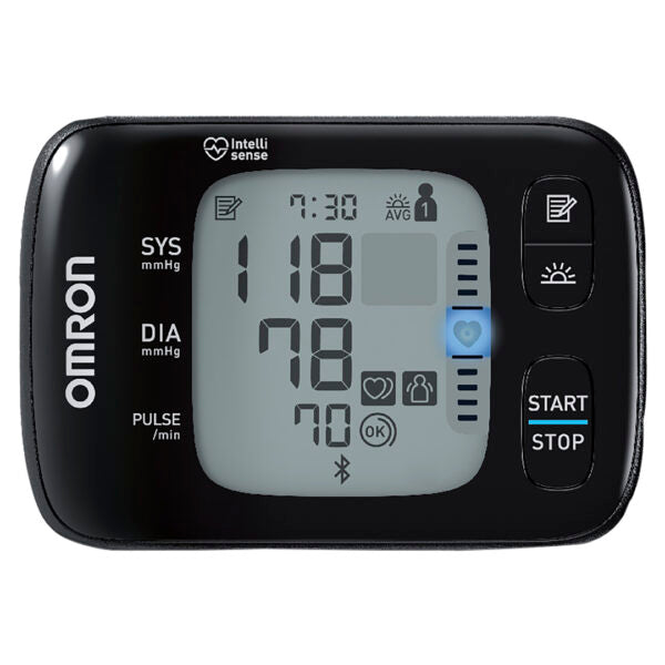 Omron HEM6232T Bluetooth Wrist Blood Pressure Monitor