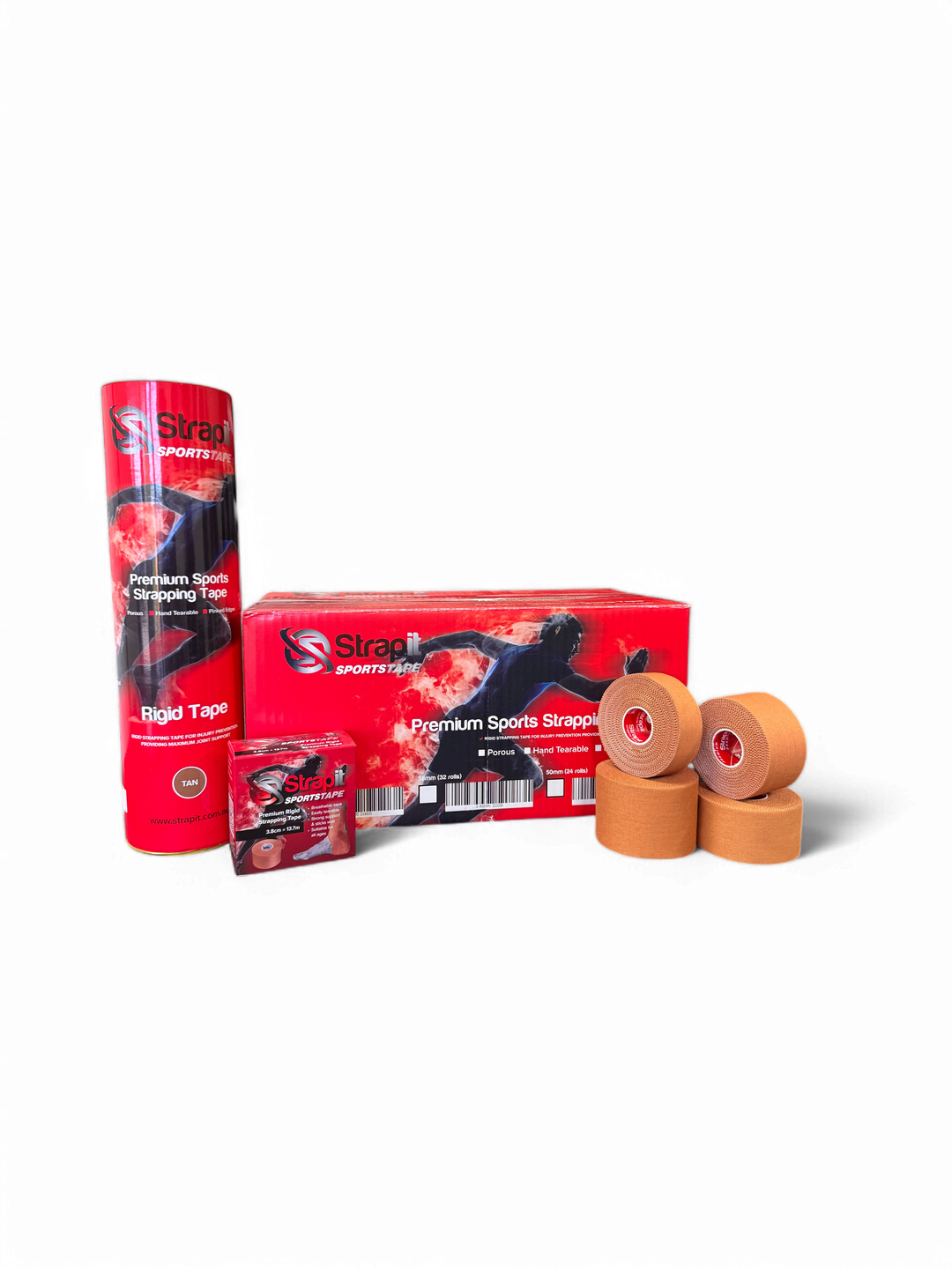 StrapIT Premium Rigid Strapping Tape 50mm x 13.7m - Each