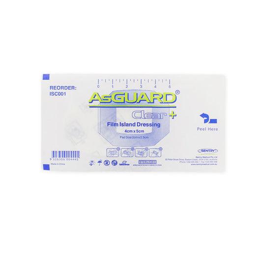 Asguard¨ Transparent Film Island Dressing 4cm x 5cm