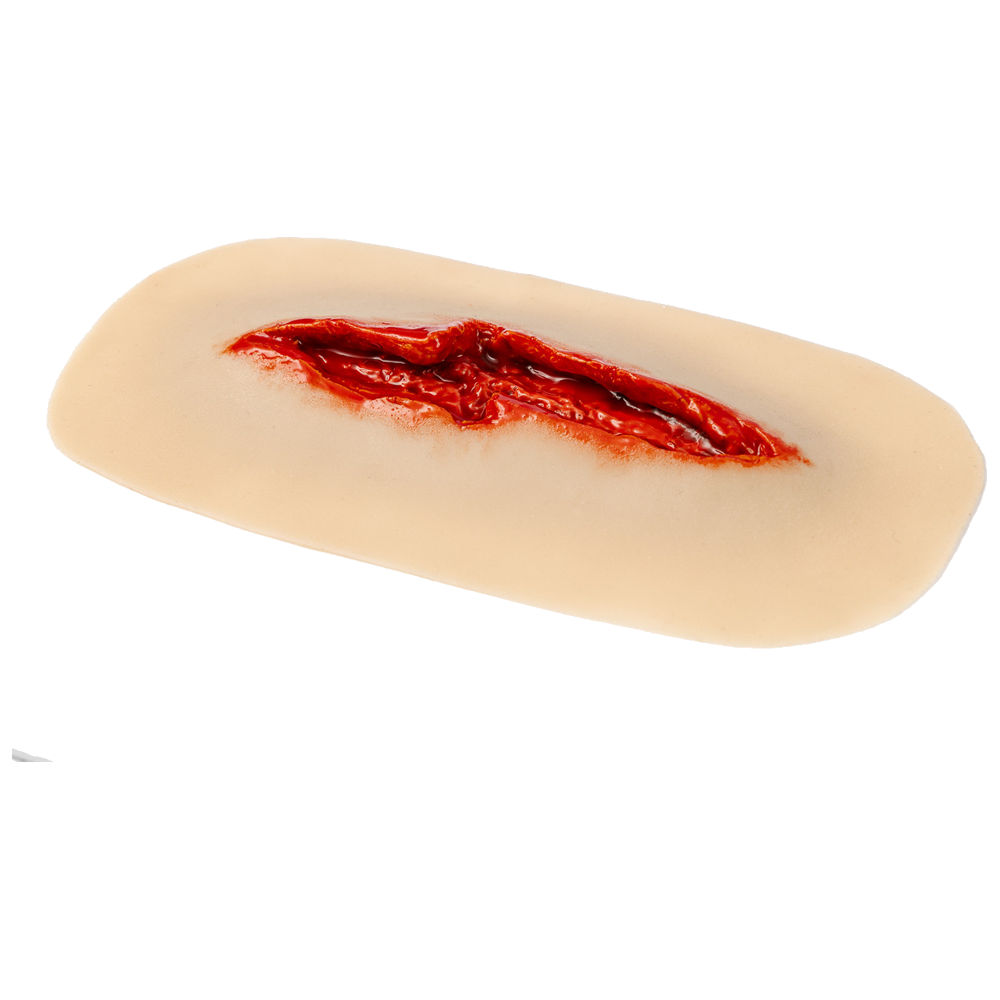 TraumaSim Self-Adhesive Laceration Jagged