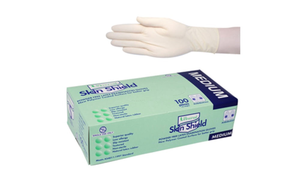 Latex Examination Gloves Powder Free 1000/Carton