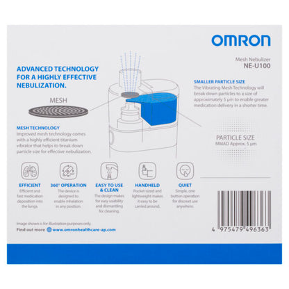 Omron NEU100 Ultrasonic Mesh Nebuliser