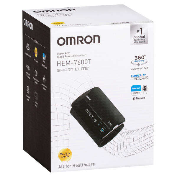 Omron HEM7600T Smart Elite Blood Pressure Monitor