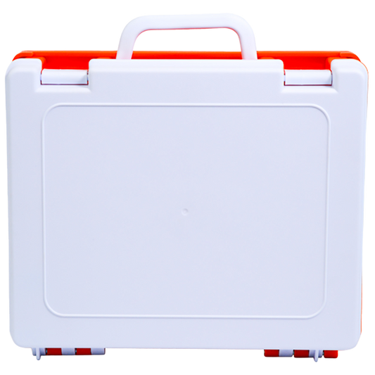 AEROCASE Medium White and Orange Rugged Case 27.5 x 23.5 x 9cm (for AFAK4C)