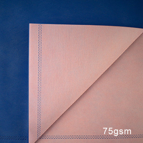 Ultra Health® Sterilisation Wrap (SMMMS) Dual Layer 75gsm Extra Heavy Duty Dark Blue & Pink Carton