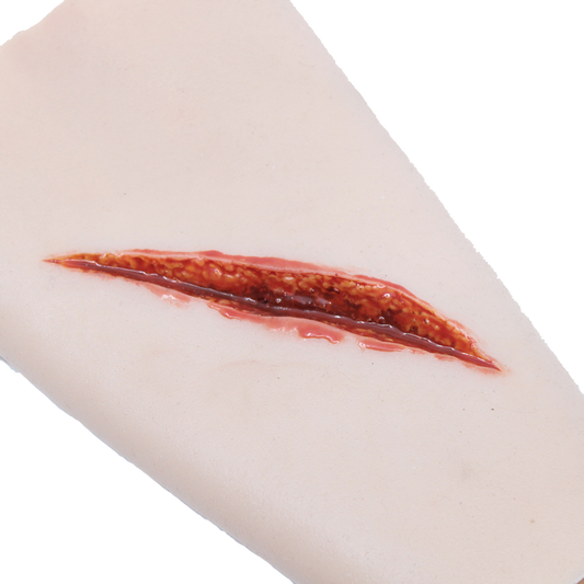 TRAUMASIM Wearable Sharp Laceration Forearm with Bleeding Capacity