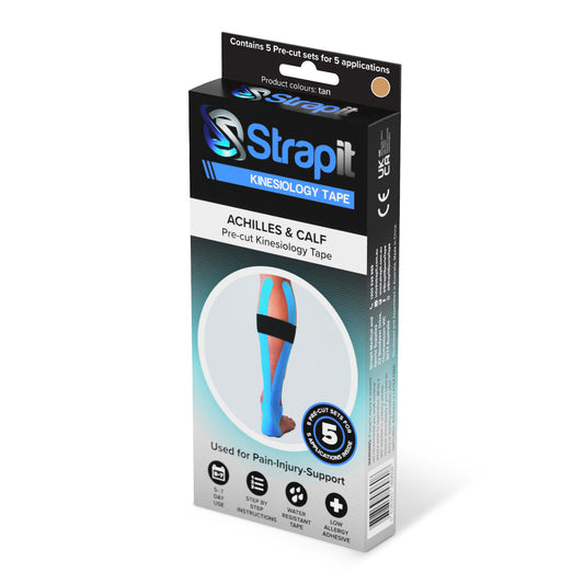 Strapit Calf/Achilles Pre-Cuts - Tan (PACK OF 5)