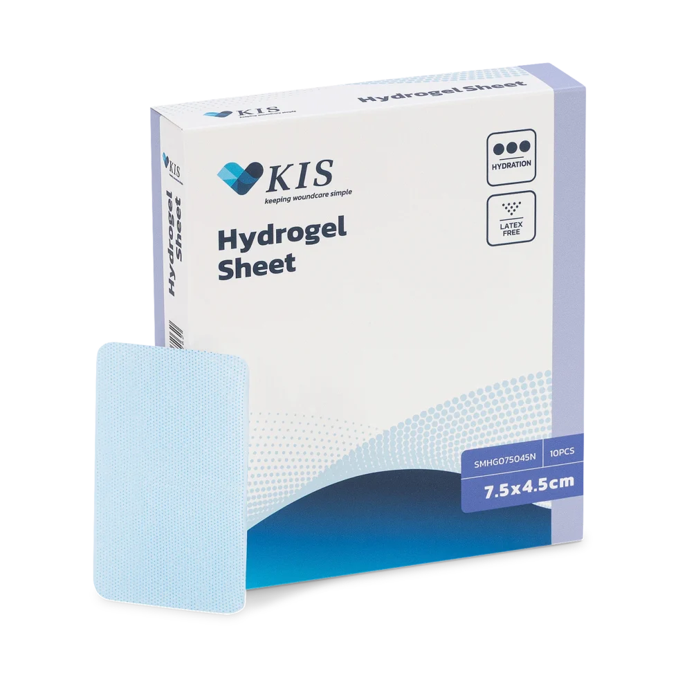 KIS Hydrogel Sheet Dressing Non-Border - 10 x 10cm - Box 5