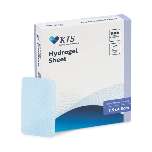 KIS Hydrogel Sheet Dressing Non-Border - 10 x 10cm - Box 5