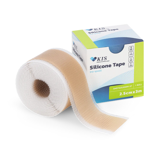KIS Silicone Tape with Spool - 2.5cm x 3m - Box 6