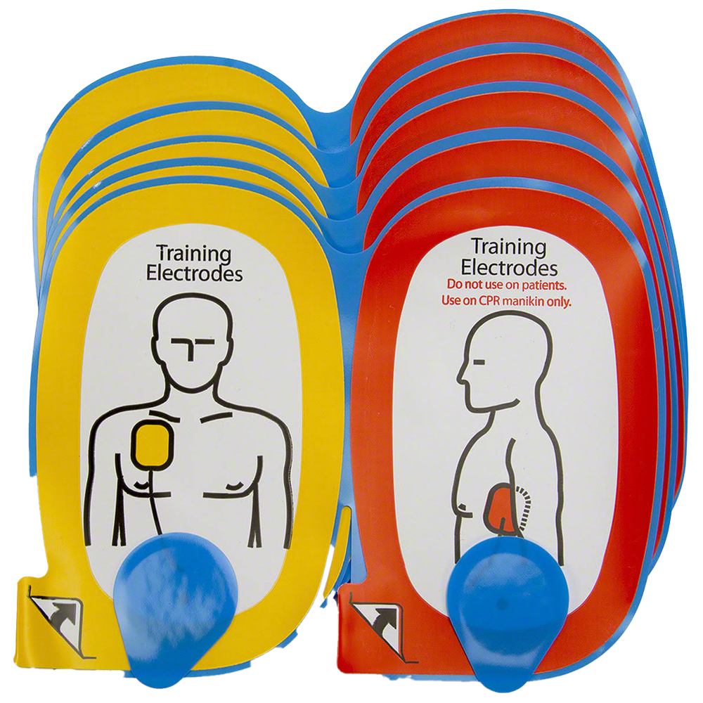 LIFEPAK CR Plus Trainer Electrodes - Adult Pack/5 (11250-000015)