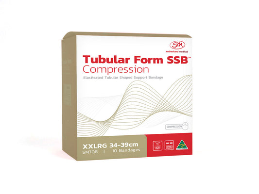 Tubular Form Size X/X/Large [Orange Stripe]Half Leg-Box 10