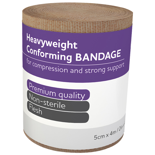 AEROFORM Heavyweight Conforming Bandage 5cm x 4M Wrap/12