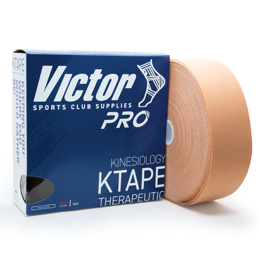 VICTOR 50mm X 31.5M Original Kinesiology Tape - Tan